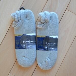 NWT Vintage FootJoy Women's Golf Socks Roll Top Shoe Size 6-9